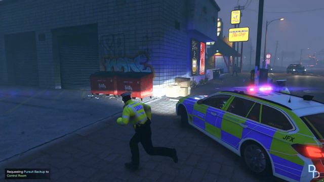 Detectives Bust a Knifepoint Robbery! | UK Police Mod | GTA 5 LSPDFR смотреть онлайн