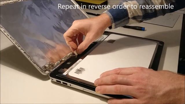 How to replace laptop screen for HP-Compaq PAVILION 15-AU009NA смотреть онлайн