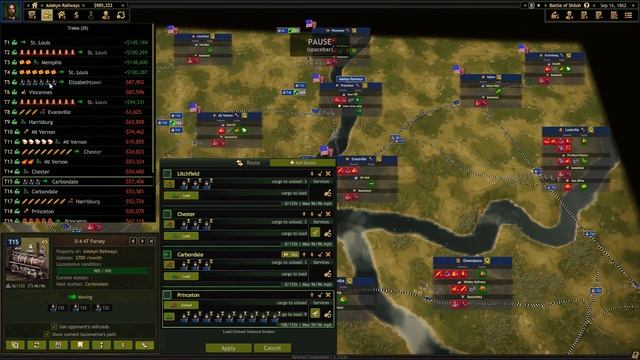 S10:E15 Railroad Corporation - Civil War DLC - Mission 5 - Battle of Shiloh - Part 2 смотреть онлайн