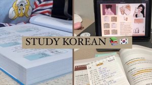 Study Vlog: Учеба в Корее на курсах и подготовка к экзамену Topik II