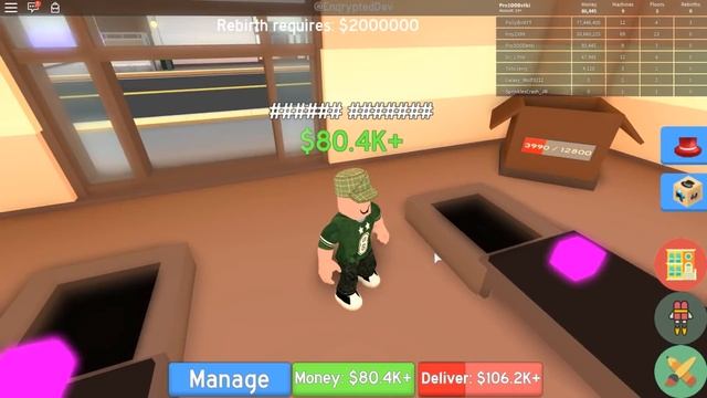 Симулятор Фабрики в Роблокс а сколько у ВАС? Factory Simulator RoBlox смотреть онлайн