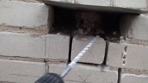 #1 Дымоход на парапетный газовый котел.  Пробиваем стену.