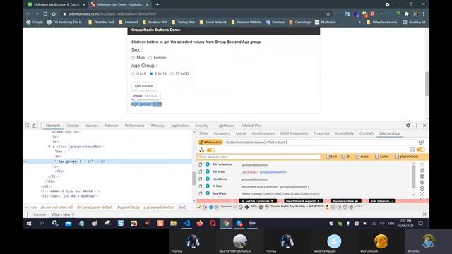 [Selenium Java] Bài 8: Cách xử lý Radio button, Checkbox, Dropdown (Part 2) | Anh Tester смотреть онлайн