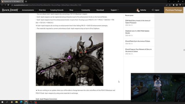 Elvia Calpheon,Godr-Ayed Weapon + Info Update | Black Desert Online | INDONESIA смотреть онлайн