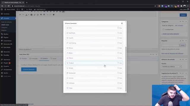 Schema totalmente personalizado con Rank Math Pro en WordPress смотреть онлайн
