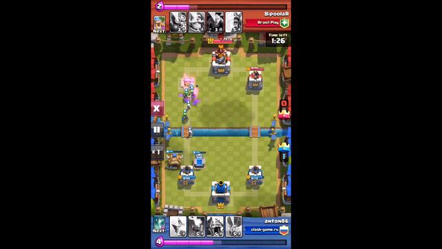 Clash Royale battle (anton86 | clash-game.ru) смотреть онлайн