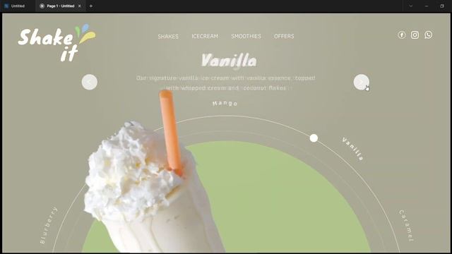 Animated landing page on figma (hero section) смотреть онлайн