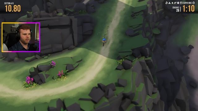 Funniest Mountain Bike Game EVER?! | Lonely Mountains: Downhill смотреть онлайн