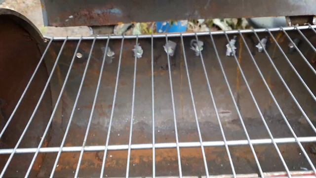 Изготовление мангала/гриль/барбекю из газового баллона! Своими руками. ЧАСТЬ 2 смотреть онлайн