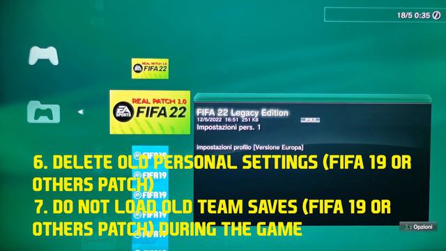 Fifa 22 Ps3 Real Patch 1.0 |Tutorial | Installation |Official |Complete 100% by 2eLLe Games CFW/HEN смотреть онлайн