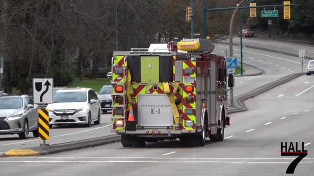 Port Moody Fire Rescue - Engine 1 Responding смотреть онлайн