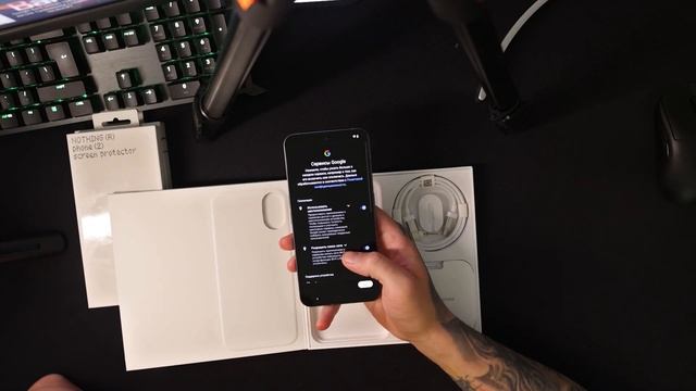 NOTHING PHONE 2 РАСПАКОВКА