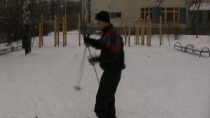 Скользящий шаг - передвижение на лыжах