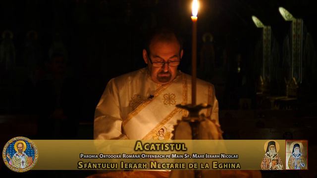 Acatistul Sfântului Ierarh Nectarie de la Eghi­na 10.11.2019 смотреть онлайн