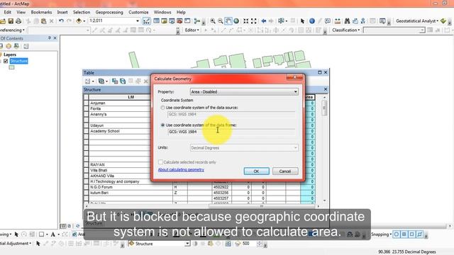 How to calculate area in ArcGIS from attribute table смотреть онлайн