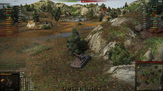 WoT_Нелюбимая карта "Топь", место для ПТ подсмотрел у "статиста", и вознагнули "статистов". смотреть онлайн