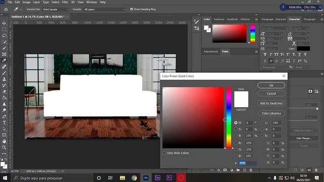 Como TROCAR a COR de QUALQUER OBJETO de forma SIMPLES e REALISTA no Photoshop [2021][TUTORIAL] смотреть онлайн
