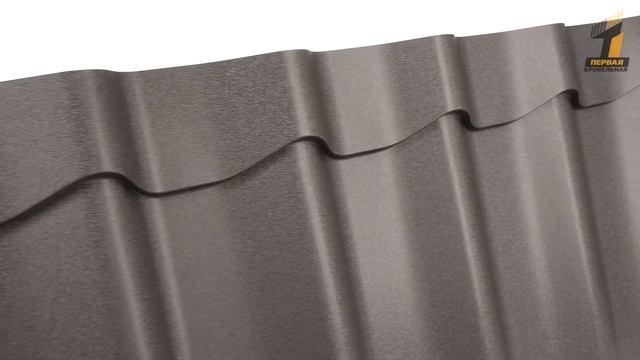 Металлочерепица "Монтеррей" Vimatt, цвет - "Серый графит" смотреть онлайн