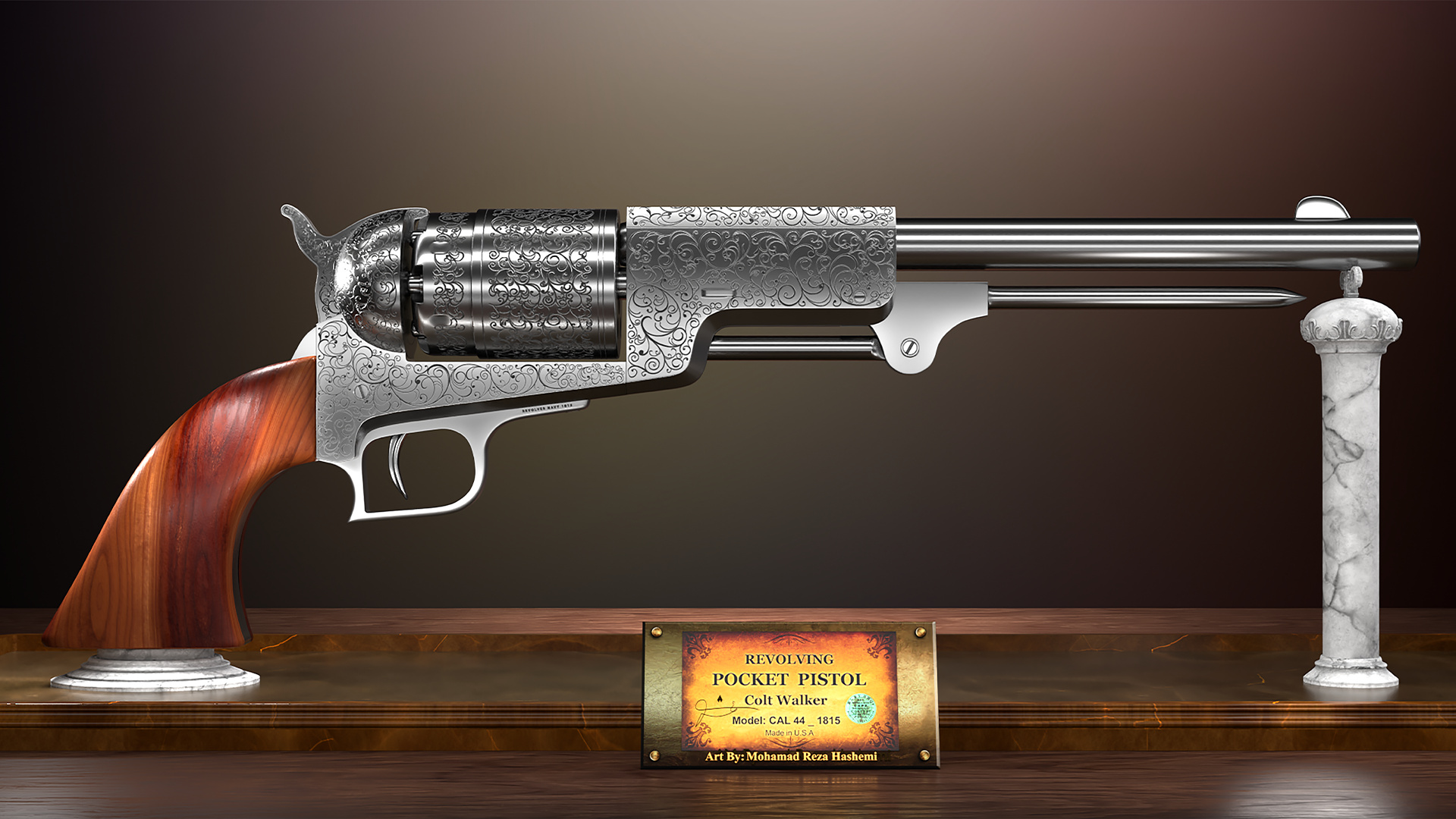 Colt Walker - Неполная разборка и сборка смотреть онлайн