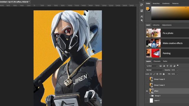 Photoshop Speed Art: Cartoon Effect смотреть онлайн