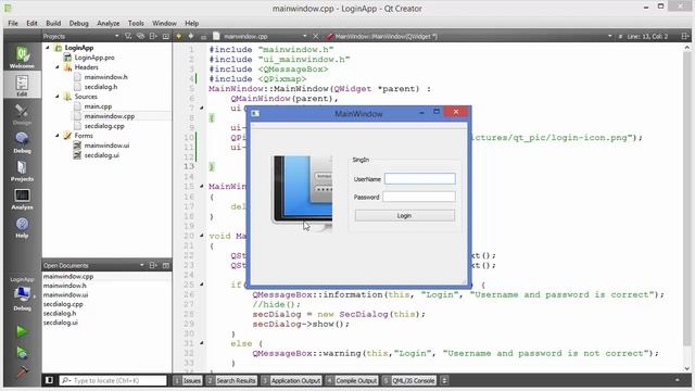 Qt Tutorials For Beginners - Displaying image using label in Qt смотреть онлайн