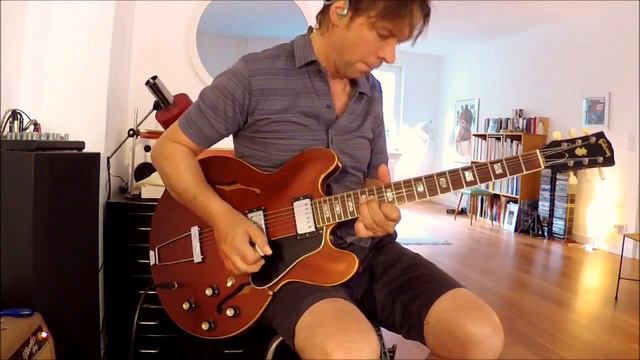 1967 Gibson ES-335, burgundy metallic, Part1 смотреть онлайн