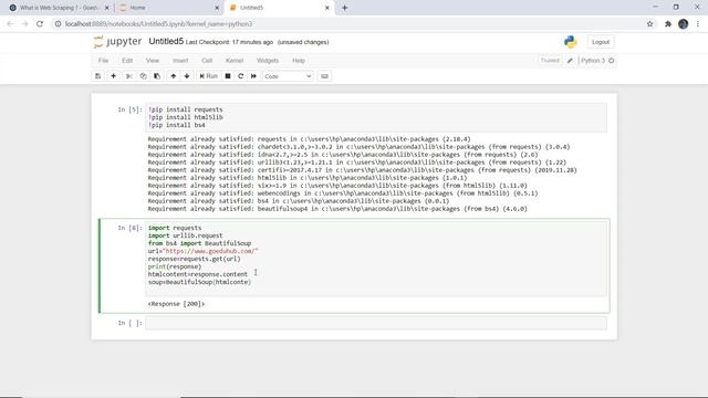 Implementing Web Scraping in Python with BeautifulSoup | Python Web Scraping | Web Scraping tutoria смотреть онлайн