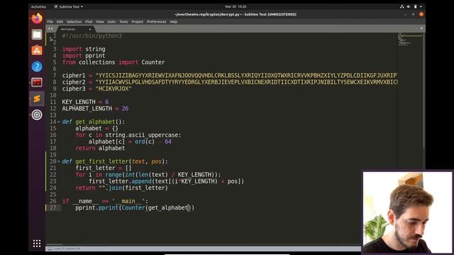 Deciphering A Polyalphabetic Encryption | Overthewire | Krypton 4 смотреть онлайн