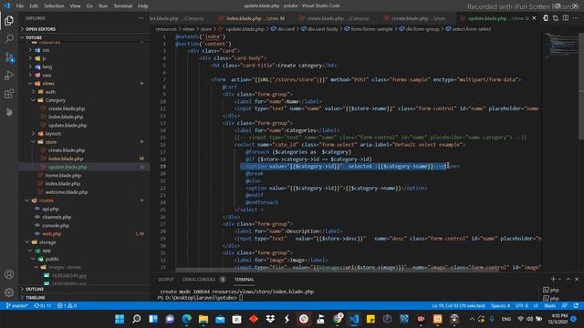 Part 2 - Store CRUD ► (Create, Read, Update, Delete), belongsTo() | Laravel Eloquent Relationships смотреть онлайн