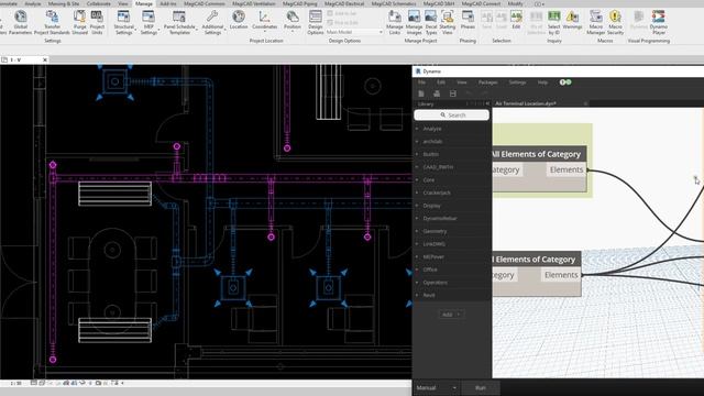 MagiCAD for Revit - Family information import to project смотреть онлайн
