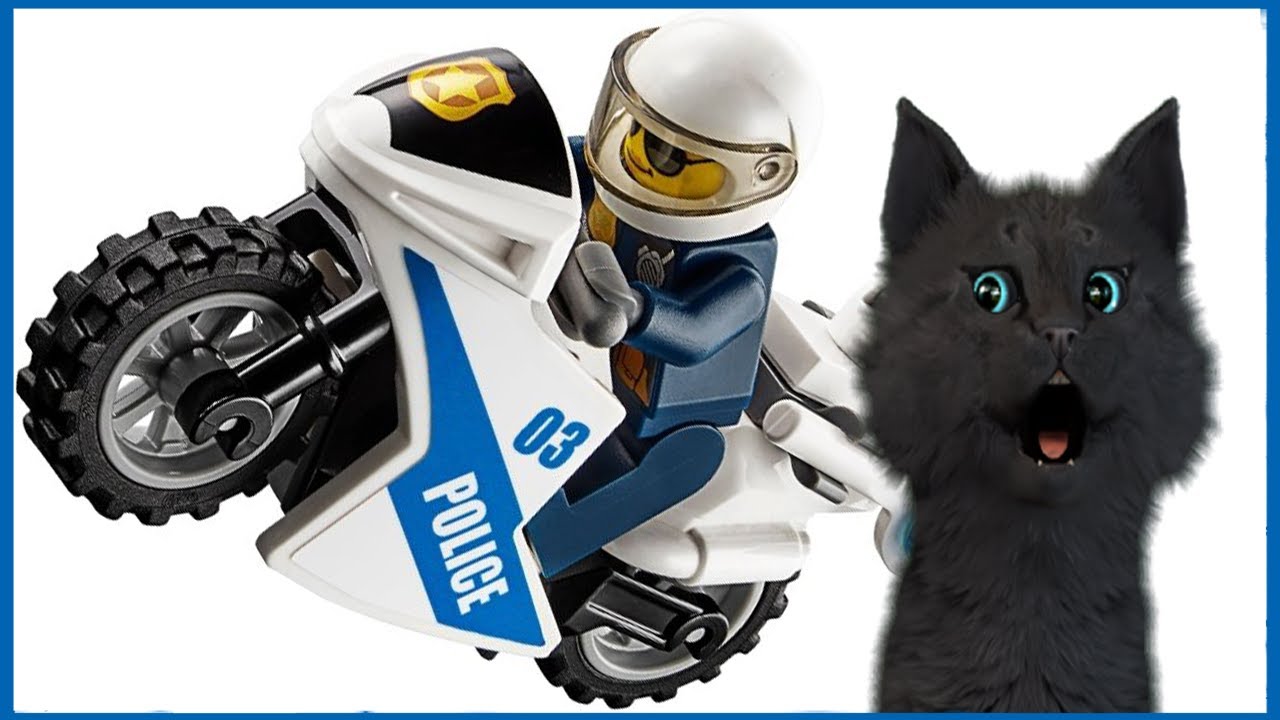 СУПЕР КОТ В ГТА ДЛЯ ДЕТЕЙ ЛЕГО СИТИ ? Lego City Undercover ? ЧЕЙЗ ТЕСТИРУЕТ МОТОЦИКЛ