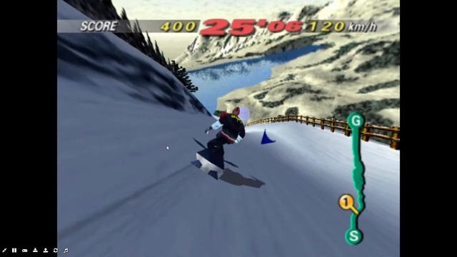 Can You Beat 1080 Snowboarding On Contest Mode Without Going Through Blue Flags смотреть онлайн