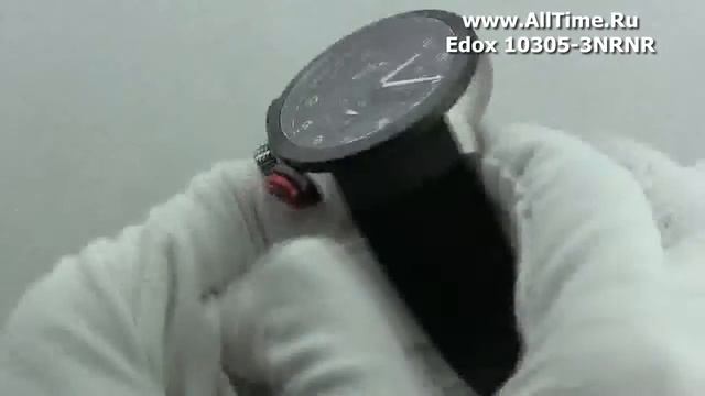 Обзор. Мужские наручные часы Edox 10305-3NRNR смотреть онлайн