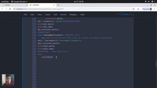 Exceptions in Python смотреть онлайн