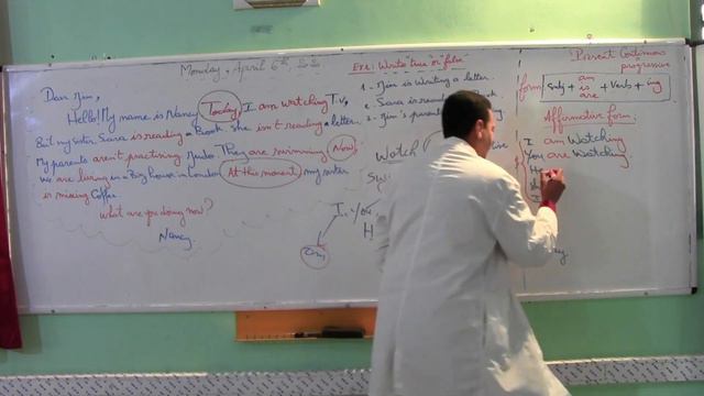 Present Continuous Affirmative Form 3Rd Year Teacher Korichi Mohammed 1 смотреть онлайн