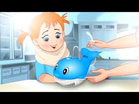 Компрессорный ингалятор детский AND CN 232 смотреть онлайн