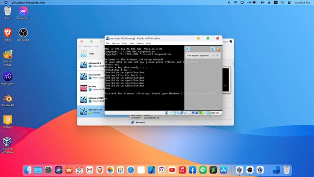 Как установить windows 1.0 на Virtual Box смотреть онлайн