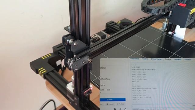 Anycubic chiron Manual Bed Leveling with my mod FW from davidramiro AI3M 1.1.9 step first смотреть онлайн