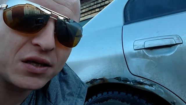 Подошла замена арки вдруг... на Mitsubishi Galant VIII / SAMAPAL смотреть онлайн