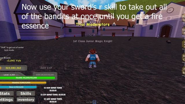 How to Get A Fire Essence Fast! (SUPER EASY!) | Black Clover Kingdom Grimshot Roblox смотреть онлайн