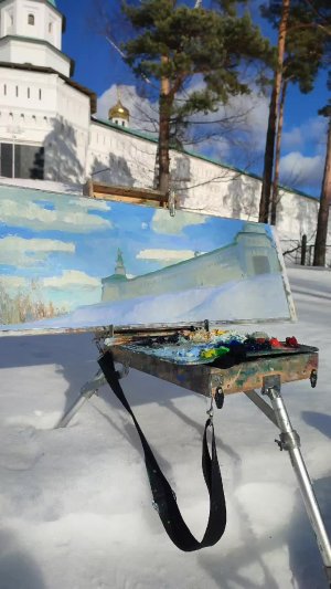 Живи в этом мире как гостьLive in this world as a guest #landscape #oilpainting