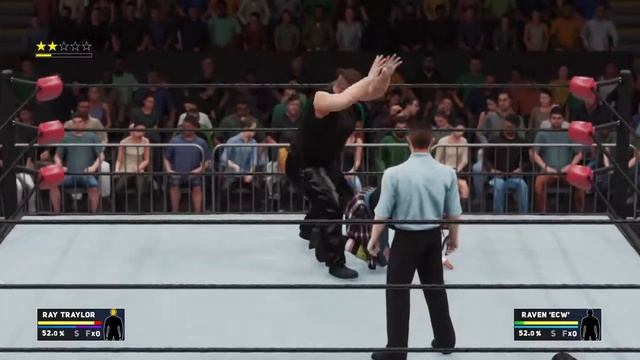 WCW Nitro: Ray Traylor VS Raven and The Flock смотреть онлайн