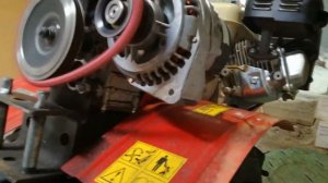 Превращаем мотоблок Угра в генератор 220 В