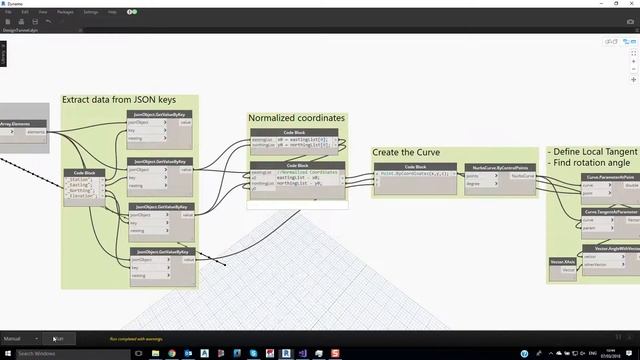 Dynamo - 3D elements from JSON смотреть онлайн