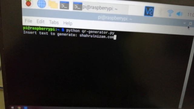 Raspberry Pi QR Code Generator смотреть онлайн
