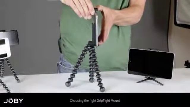 Держатели Joby GripTight Mount для мобильных устройств смотреть онлайн