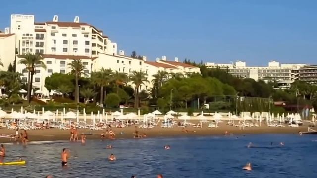 Kumkoy beach - Side, Turkey смотреть онлайн