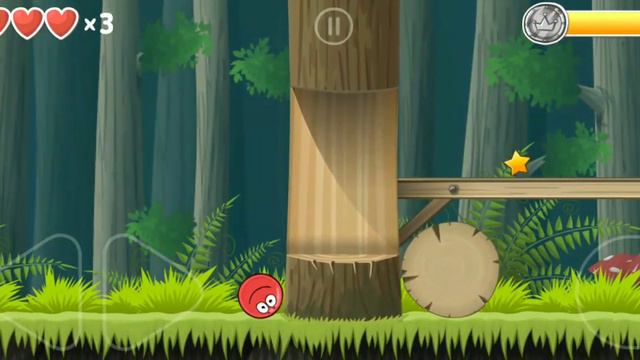 Прохождение игры Red Ball 4 (часть 2) Дремучий лес