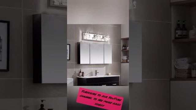 Vanity Lights Bathroom Fixture Over Mirror 3 Lights LED Modern Chrome Fixtures Crystal Glass Globe смотреть онлайн