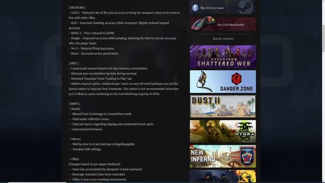 CS:GO OFFICIALLY ENDED THE SG 553. Weapon Balance Rework UPDATE 2020! смотреть онлайн